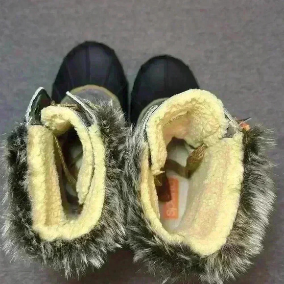 Sporto Alaska Dee Dee Duck Boot Waterproof Faux Fur NWT Women’s Size 7 - Picture 13 of 16